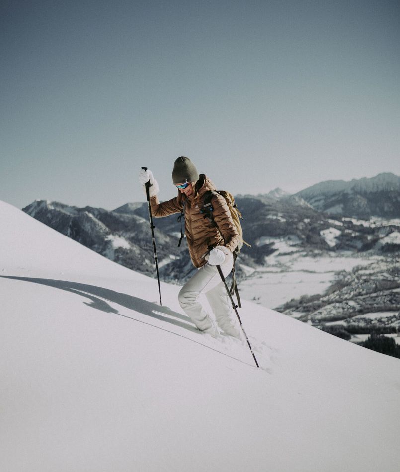 Schneeschuhwandern am Mittagberg in Immenstadt
